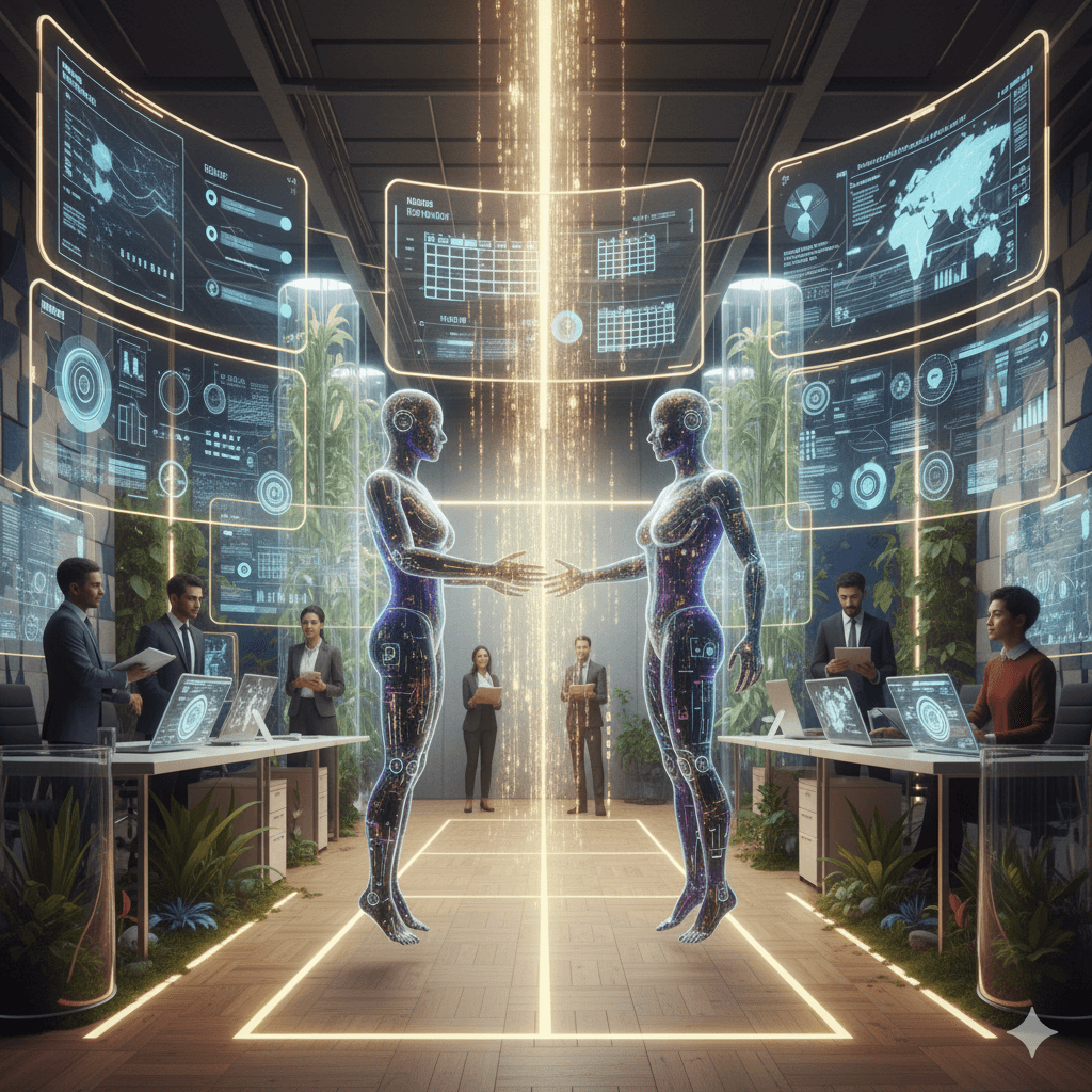 When AI Manages AI: The Future of Autonomous Workplace Coordination